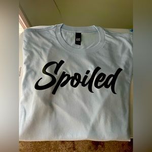 Sky blue His and Hers Unisex T-Shirts!